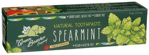 The Green Beaver Company, Natural Toothpaste Spearmint, 1 Each, 2.5 Fl Oz The Green Beaver Company, Natural Toothpaste Spearmint, 1 Each, 2.5 Fl Oz