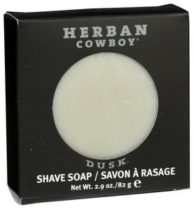 Herban Cowboy, Natural Grooming Shaving Soap Dusk, 1 Each, 2.9 Oz Herban Cowboy, Natural Grooming Shaving Soap Dusk, 1 Each, 2.9 Oz