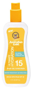Australian Gold Spf#15 Spray Gel Ultimate Hydration 8Oz Australian Gold Spf#15 Spray Gel Ultimate Hydration 8Oz