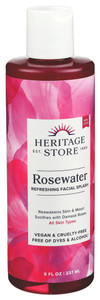 Heritage, Refreshing Facial Splash Rosewater, 1 Each, 8 Fl Oz Heritage, Refreshing Facial Splash Rosewater, 1 Each, 8 Fl Oz