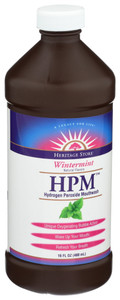 Heritage, Hpm Hydrogen Peroxide Mouthwash Wintermint, 1 Each, 16 Oz Heritage, Hpm Hydrogen Peroxide Mouthwash Wintermint, 1 Each, 16 Oz