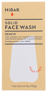 Hibar, Face Wash, Renew, Solid, 1 Each, 2 Oz Hibar, Face Wash, Renew, Solid, 1 Each, 2 Oz