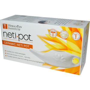 Himalayan Chandra, Neti Wash Ceramic Neti Pot Pot, 1 Each, 1 Each Himalayan Chandra, Neti Wash Ceramic Neti Pot Pot, 1 Each, 1 Each