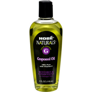 Hobe Laboratories, Naturals Grapeseed Oil, 1 Each, 4 Fl Oz Hobe Laboratories, Naturals Grapeseed Oil, 1 Each, 4 Fl Oz