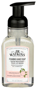 J.r. Watkins, Grapefruit Foaming Hand Soap, Case Of 3, 9 Fl Oz J.r. Watkins, Grapefruit Foaming Hand Soap, Case Of 3, 9 Fl Oz