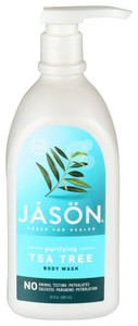 Jason Natural Products, Body Wash Pure Purifying Tea Tree, 1 Each, 30 Fl Oz Jason Natural Products, Body Wash Pure Purifying Tea Tree, 1 Each, 30 Fl Oz