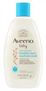 Aveeno Baby Healthy Start Newborn Wash Daily Moist 8Oz Aveeno Baby Healthy Start Newborn Wash Daily Moist 8Oz
