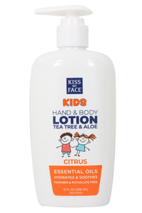 Kiss My Face, Kids Defense Hand & Body Lotion Citrus, 1 Each, 9 Fl Oz Kiss My Face, Kids Defense Hand & Body Lotion Citrus, 1 Each, 9 Fl Oz