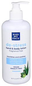 Kiss My Face, Fragrance Free Body Lotion, 1 Each, 16 Oz