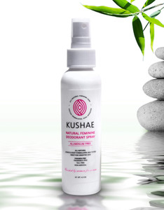Kushae, Natural Feminine Deodorant Spray, Case Of 1, 4.3 Oz Kushae, Natural Feminine Deodorant Spray, Case Of 1, 4.3 Oz
