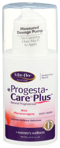 Life-flo Health Products, Life Flo Progestra Care Plus Body Cream, 1 Each, 4 Oz Life-flo Health Products, Life Flo Progestra Care Plus Body Cream, 1 Each, 4 Oz