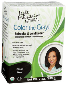 Light Mountain, Clear Grey Conditioner Black, 1 Each, 7 Oz Light Mountain, Clear Grey Conditioner Black, 1 Each, 7 Oz