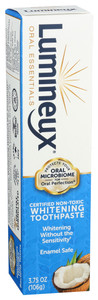 Lumineux, Toothpaste Whitening, 1 Each, 3.75 Oz Lumineux, Toothpaste Whitening, 1 Each, 3.75 Oz