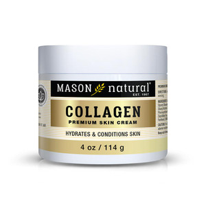 Mason Natural, Collagen Premium Skin Cream, 1 Each, 4 Oz Mason Natural, Collagen Premium Skin Cream, 1 Each, 4 Oz