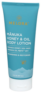 Melora, Nourishing And Restoring Manuka Honey And Oil Body Lotion, Case Of 1, 7 Oz Melora, Nourishing And Restoring Manuka Honey And Oil Body Lotion, Case Of 1, 7 Oz