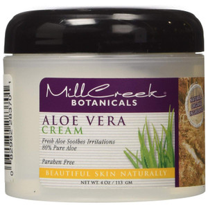 Mill Creek, Aloe Vera Cream, 1 Each, 4 Oz Mill Creek, Aloe Vera Cream, 1 Each, 4 Oz