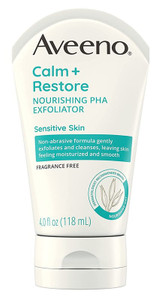 Aveeno Calm + Restore Nourishing Pha Exfoliator 4Oz Aveeno Calm + Restore Nourishing Pha Exfoliator 4Oz