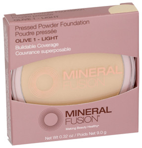 Mineral Fusion, Pressed Powder Foundation Olive-1 Light, 1 Each, 0.32 Oz Mineral Fusion, Pressed Powder Foundation Olive-1 Light, 1 Each, 0.32 Oz