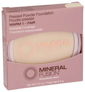 Mineral Fusion, Pressed Powder Foundation Warm-1 Fair, 1 Each, 0.32 Oz Mineral Fusion, Pressed Powder Foundation Warm-1 Fair, 1 Each, 0.32 Oz
