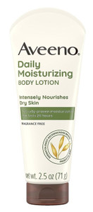Aveeno Daily Moisturizing Body Lotion 2.5Oz Tube Aveeno Daily Moisturizing Body Lotion 2.5Oz Tube