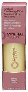 Mineral Fusion, Primer Luminous Pore Refining, 1 Each, .84 Fl Oz Mineral Fusion, Primer Luminous Pore Refining, 1 Each, .84 Fl Oz