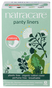 Natracare, Natural Curved Panty Liners, 1 Each, 30 Ct Natracare, Natural Curved Panty Liners, 1 Each, 30 Ct
