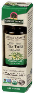 Nature's Answer, Organic Essential Oil Tea Tree, 1 Each, .5 Fl Oz Nature's Answer, Organic Essential Oil Tea Tree, 1 Each, .5 Fl Oz