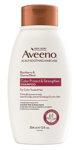 Aveeno Shampoo Blackberry Quinoa Blend 12Oz Aveeno Shampoo Blackberry Quinoa Blend 12Oz