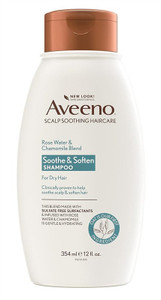 Aveeno Shampoo Rose Water & Chamomile Blend 12Oz Aveeno Shampoo Rose Water & Chamomile Blend 12Oz