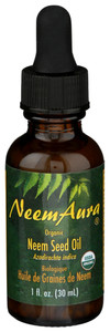 Neem Aura Naturals, Organic Neem Seed Oil, 1 Each, 1 Oz Neem Aura Naturals, Organic Neem Seed Oil, 1 Each, 1 Oz