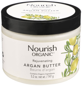 Nourish, Organic Rejuvenating Argan Butter Small Jar , 1 Each, 5.2 Oz Nourish, Organic Rejuvenating Argan Butter Small Jar , 1 Each, 5.2 Oz