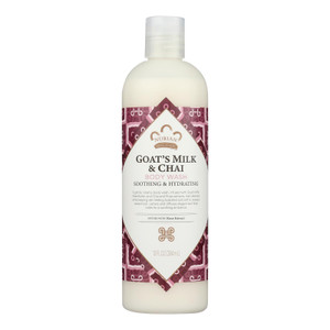 Nubian Heritage, Goat's Milk And Chai Body Wash Soothing And Hydrating Bottle, 1 Each, 13 Fl Oz Nubian Heritage, Goat's Milk And Chai Body Wash Soothing And Hydrating Bottle, 1 Each, 13 Fl Oz