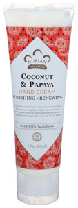 Nubian Heritage, Hand Cream Coconut & Papaya Squeeze Bottle, 1 Each, 4 Fl Oz Nubian Heritage, Hand Cream Coconut & Papaya Squeeze Bottle, 1 Each, 4 Fl Oz