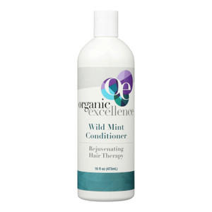 Organic Excellence, Wild Mint Conditioner, 1 Each, 16 Oz Organic Excellence, Wild Mint Conditioner, 1 Each, 16 Oz
