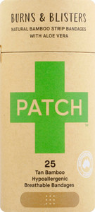 Patch, Bandages, Aloe Vera Bamboo, Case Of 3, 25 Ct Patch, Bandages, Aloe Vera Bamboo, Case Of 3, 25 Ct