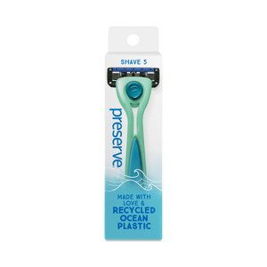 Preserve, Popi Razor Shave 5 Green, Case Of 6, 1 Ct Preserve, Popi Razor Shave 5 Green, Case Of 6, 1 Ct