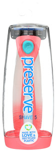Preserve, Shave 5 Razor System Assorted Colors, Case Of 6, 1 Ct Preserve, Shave 5 Razor System Assorted Colors, Case Of 6, 1 Ct