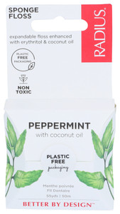 Radius, Sponge Floss Peppermint, Case Of 6, 55 Yd Radius, Sponge Floss Peppermint, Case Of 6, 55 Yd
