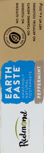 Redmond Clay, Earthpaste Amazingly Natural Toothpaste Peppermint, 1 Each, 4 Oz Redmond Clay, Earthpaste Amazingly Natural Toothpaste Peppermint, 1 Each, 4 Oz