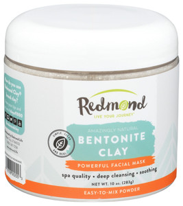Redmond Clay, Bentonite Clay, 1 Each, 10 Oz Redmond Clay, Bentonite Clay, 1 Each, 10 Oz
