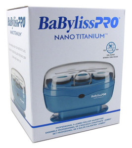 Babyliss Pro Nano Titanium 5 Velvet Flocked Roller Set Babyliss Pro Nano Titanium 5 Velvet Flocked Roller Set