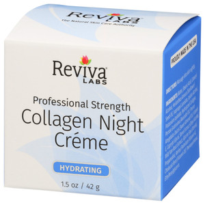 Reviva, Professional Strength Hydrating Collagen Night Cream, 1 Each, 1.5 Oz