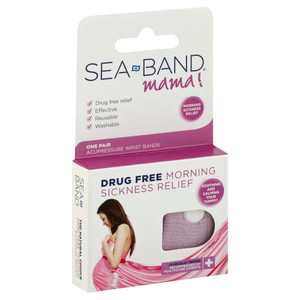 Sea-band, Mama Nausea Relief Accupressure Wrist Bands, 1 Each, Ct Sea-band, Mama Nausea Relief Accupressure Wrist Bands, 1 Each, Ct