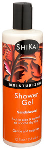 Shikai, Moisturizing Shower Gel Sandalwood, 1 Each, 12 Oz Shikai, Moisturizing Shower Gel Sandalwood, 1 Each, 12 Oz