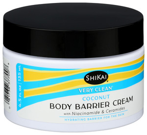Shikai, Very Clean Body Barrier Cream Coconut, 1 Each, 4.5 Oz Shikai, Very Clean Body Barrier Cream Coconut, 1 Each, 4.5 Oz