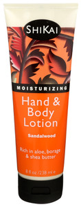 Shikai, Moisturizing Hand And Body Lotion Sandalwood, 1 Each, 8 Oz Shikai, Moisturizing Hand And Body Lotion Sandalwood, 1 Each, 8 Oz