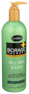 Shikai, Borage Therapy Dry Skin Lotion Unscented, 1 Each, 16 Oz Shikai, Borage Therapy Dry Skin Lotion Unscented, 1 Each, 16 Oz