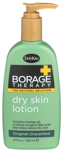 Shikai, Borage Therapy Dry Skin Lotion Unscented, 1 Each, 8 Fl Oz Shikai, Borage Therapy Dry Skin Lotion Unscented, 1 Each, 8 Fl Oz