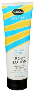 Shikai, Very Clean Body Lotion Island Coconut, 1 Each, 8 Oz Shikai, Very Clean Body Lotion Island Coconut, 1 Each, 8 Oz
