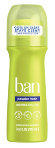 Ban Deodorant 3.5Oz Roll-On Powder Fresh (24Hr Protection) Ban Deodorant 3.5Oz Roll-On Powder Fresh (24Hr Protection)